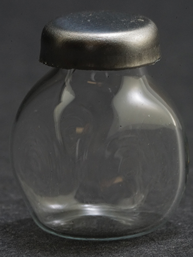 Dollhouse miniature JAR WITH LID